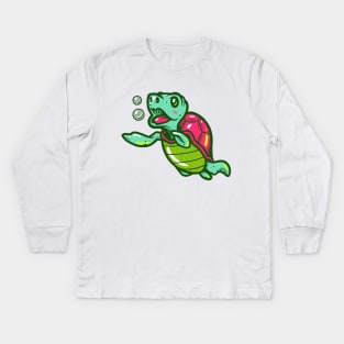 Turtle Kids Long Sleeve T-Shirt